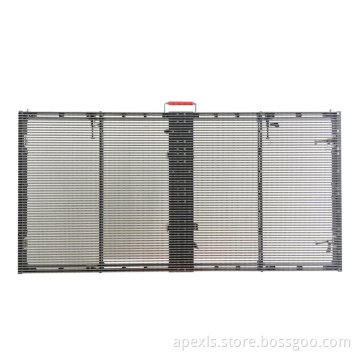 Big size screen wall transparent led screen